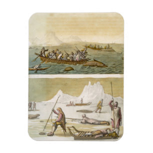 Imán Groenlandia: Pesca de la ballena y caza de focas,