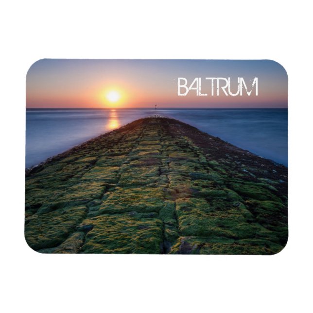 Imán Groin, Breakwater, Baltrum Island, East Frisia Po (Horizontal)