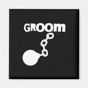 Imán Groom Funny Boda Stag Fiesta Bachelor