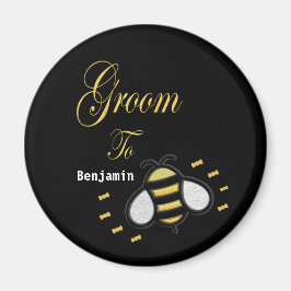 Imán Groom To Be Bachelate Party Boda Personaliza