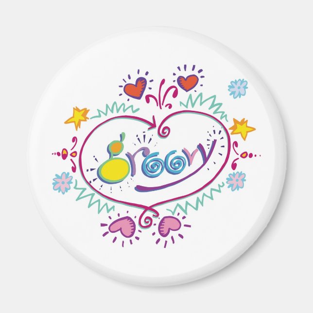 Imán Groovy (Frente)