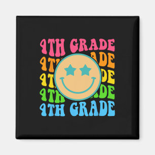 Imán Groovy 4º Grado Vibes Enfrenta A Profesores Retro