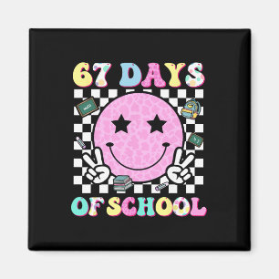 Imán Groovy 67 Días De Colegio Cara Sonriente Profesora