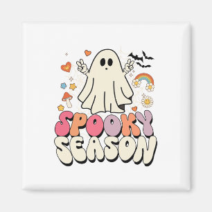 Imán Groovy Boo Ghost Tocante disfraces de Halloween Me
