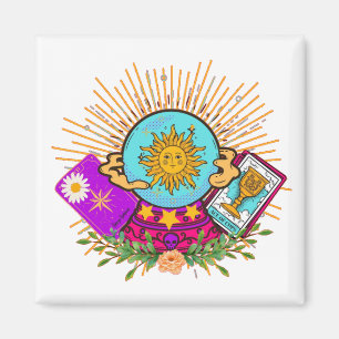 Imán Groovy Crystal Ball