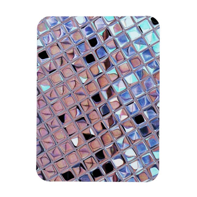 Imán Groovy Disco Espejo Ball para Fiesta de danza (Vertical)