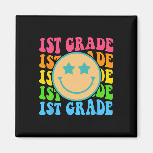 Imán Groovy First Grado Vibes Enfrenta A Profesores Ret
