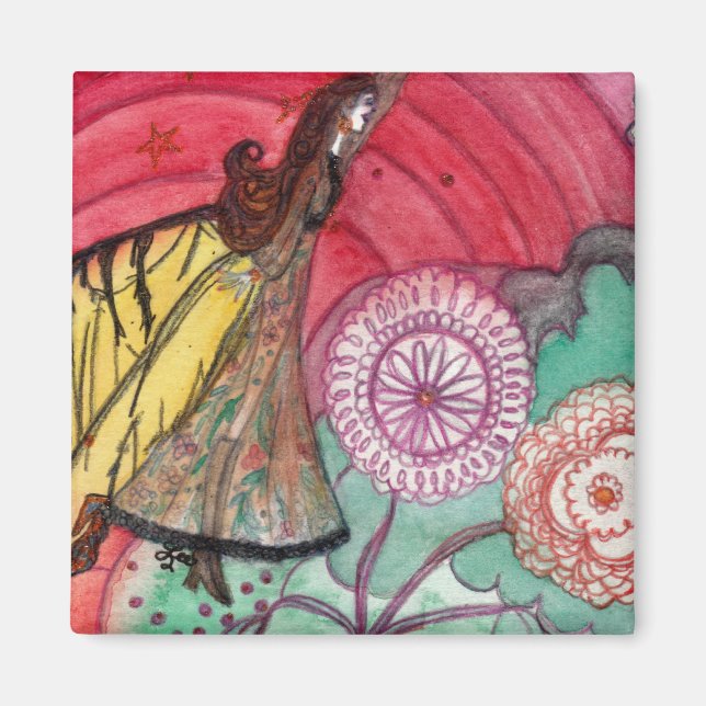 Imán Groovy Gloria (Frente)