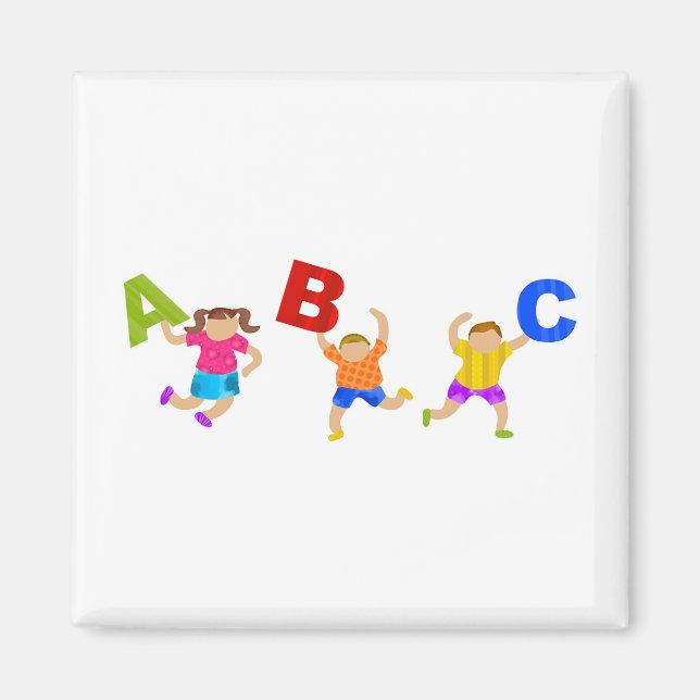 Imán Groovy Letters (Frente)