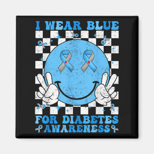 Imán Groovy Me Pongo Azul Por El Día De Conciencia Sobr
