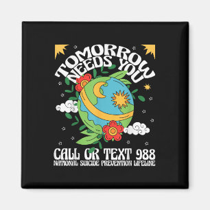 Imán Groovy Mental Health S Be Kind Self Care Retro Tom