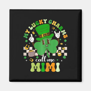 Imán Groovy My Lucky Charms me llaman Mimi día de San P