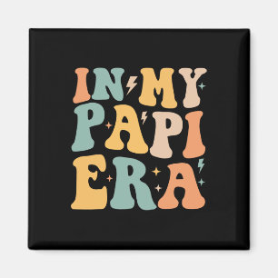 Imán Groovy retro en mi era papi padre y#; s día
