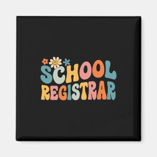 Imán Groovy School Registry de vuelta a la escuela
