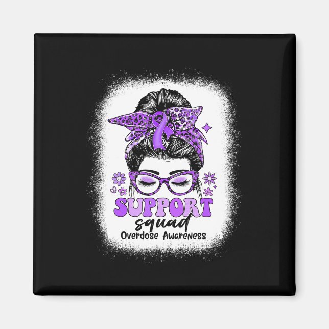 Imán Groovy Support Squad MessMessy Bun Sobredosis Conc (Frente)
