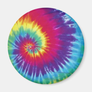 Imán Groovy Tie Dye Hippie Style