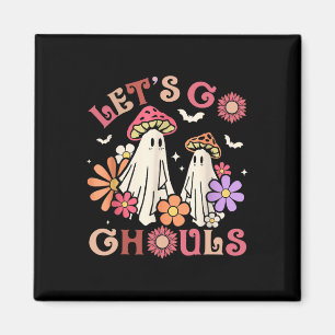Imán Groovy Vamos Ghouls Halloween Fantasma Para