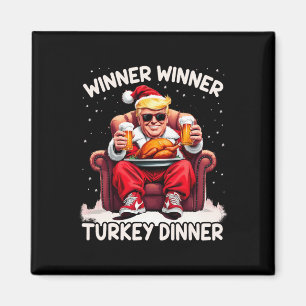 Imán Groovy Xmas Trump Ganador de Cena en Turquía