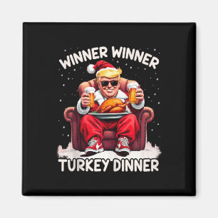 Imán Groovy Xmas Trump Ganador de Cena en Turquía