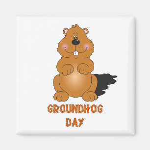 IMÁN GROUNDHOG DAY MAGNET