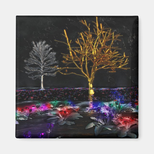 Imán Grove of Living Gems Magnet (Frente)