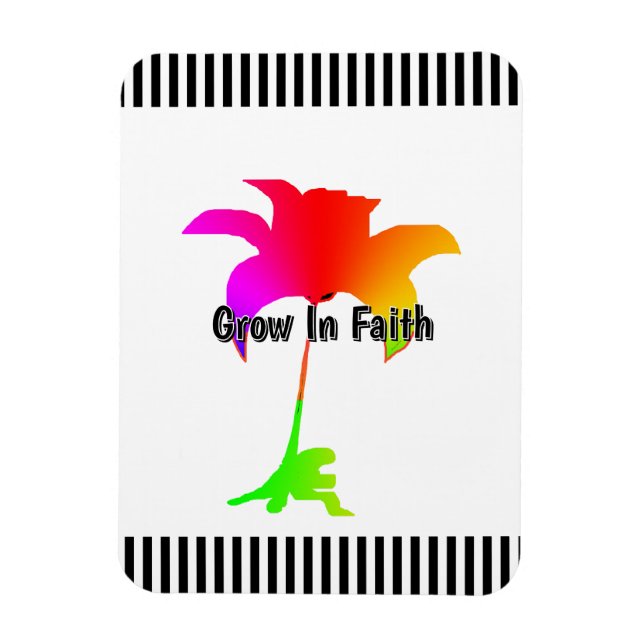 Imán Grow In Faith Refrigerator  (Vertical)
