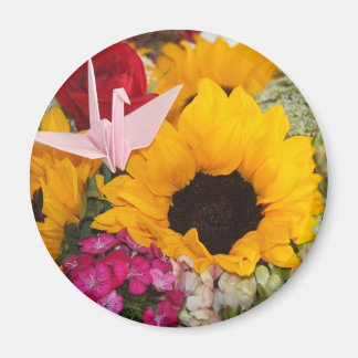 Imán grúa de origami