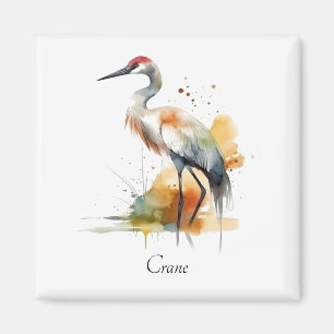 Imán Grulla errante, personalizado