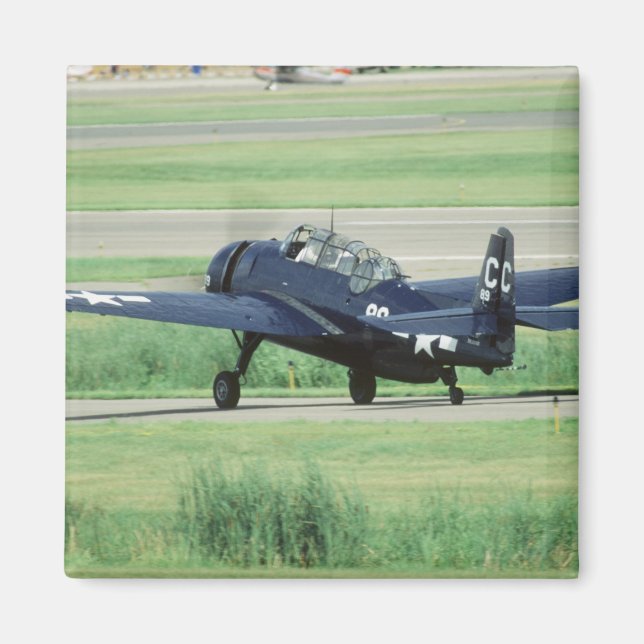 Imán Grumman TBF/TBM Avenger Nave Carripedo torpedo (Frente)