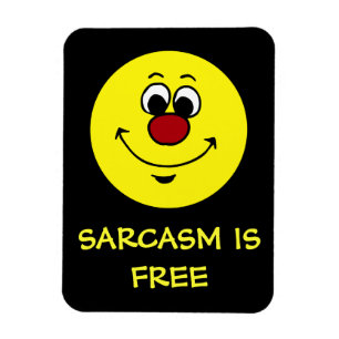Imán Grumpey de cara sarcástica