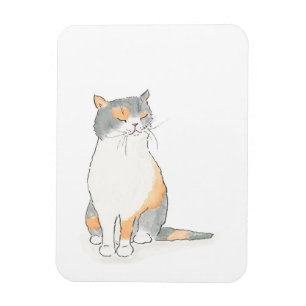 Imán Grumpy Katie Magnet