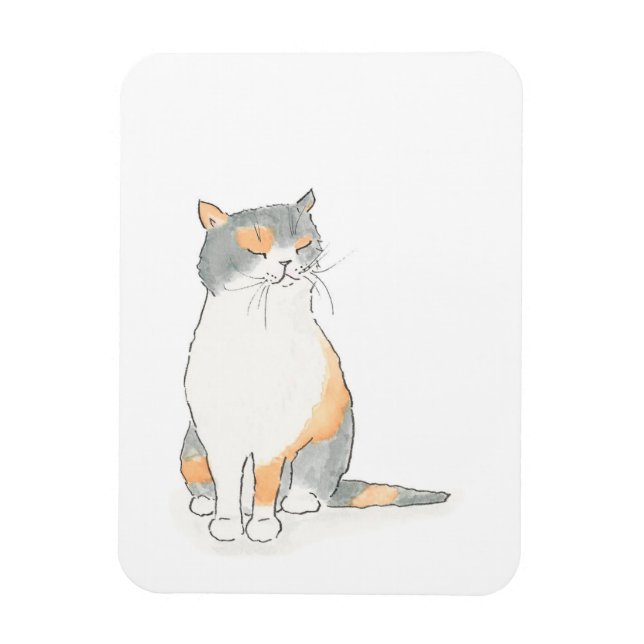 Imán Grumpy Katie Magnet (Vertical)