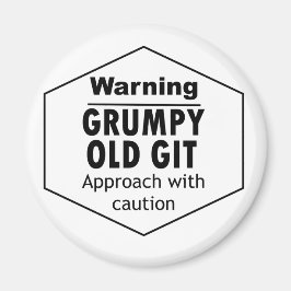 Imán Grumpy Old Git Funny