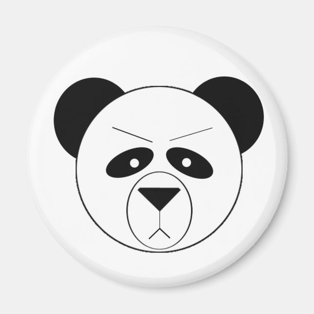 Imán Grumpy Panda (Frente)