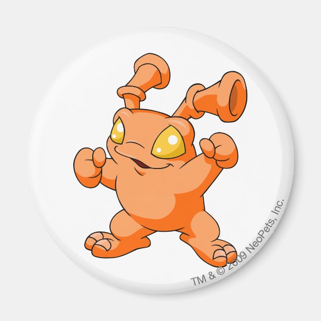 Imán Grundo Naranja (Frente)