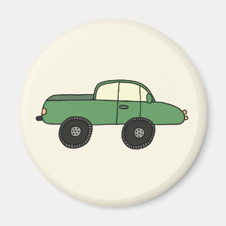 Imán Grüner Geländewagen