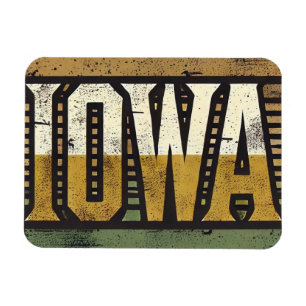 Imán Grunge Iowa con problemas