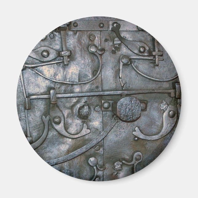 Imán Grunge Iron Heavy Metalizado (Frente)