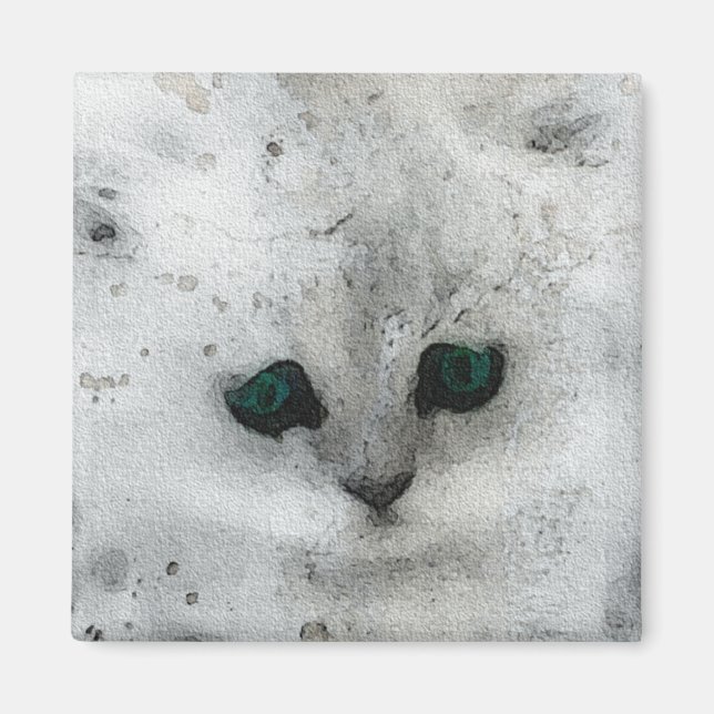 Imán Grunge Kitten (Frente)