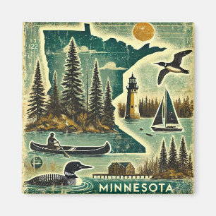 Imán Grunge Minnesota en problemas