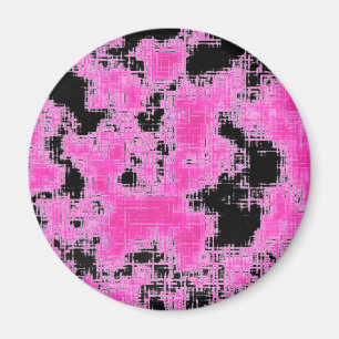 Imán Grunge rosado