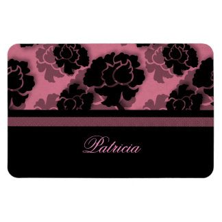 Imán Grungy Floral Decadation Flexi Magnet, Rosa