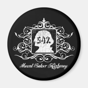 Imán Grungy Graphic Hwy 542