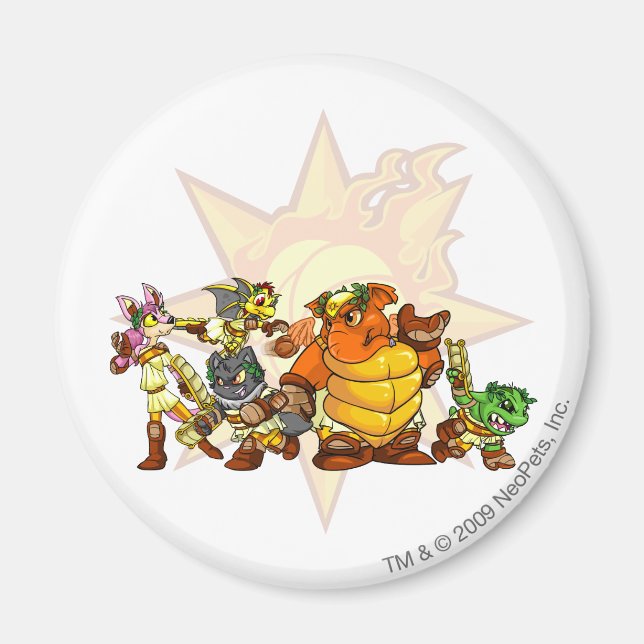 Imán Grupo Altador del Equipo (Frente)