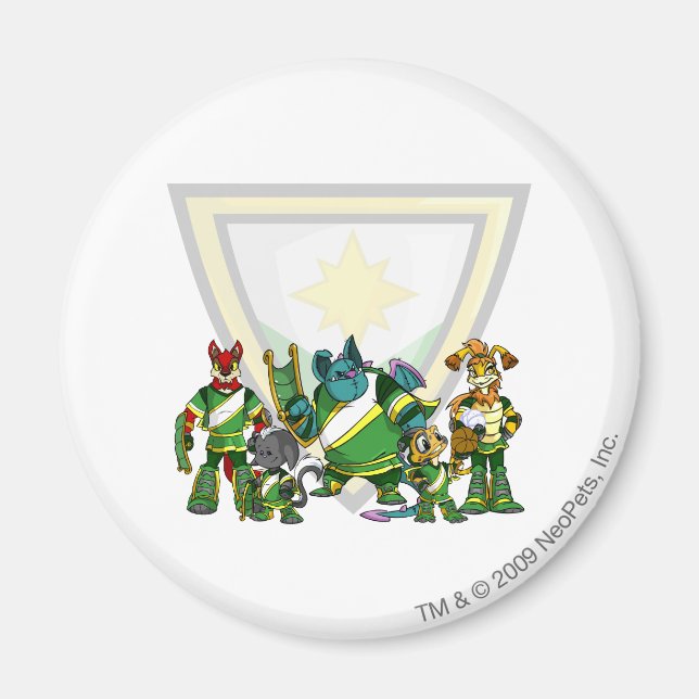 Imán Grupo Brightvale de equipo (Frente)