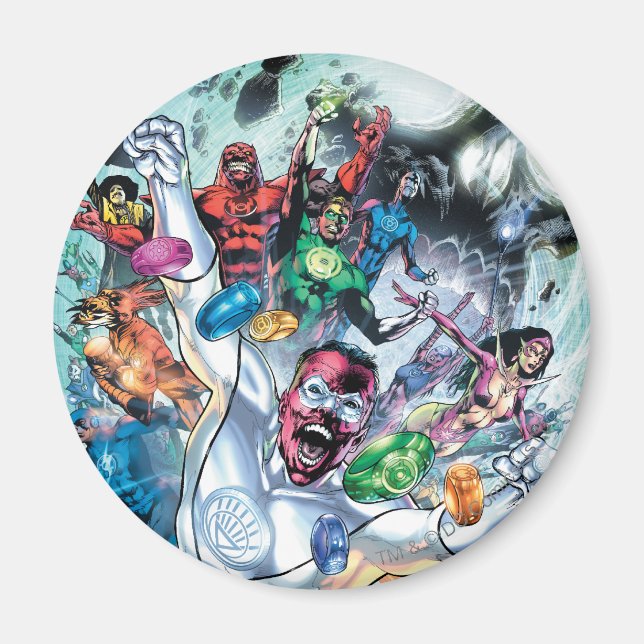 Imán Grupo corp con anillos (Frente)