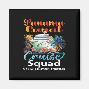 Imán Grupo de Crucero del Canal de Panamá 2025 Amigo Fa