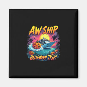 Imán Grupo de escuadrón barco viaje de Halloween famili