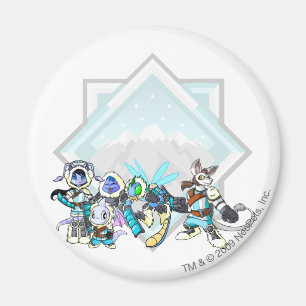 Imán Grupo de la montaña del terror del equipo