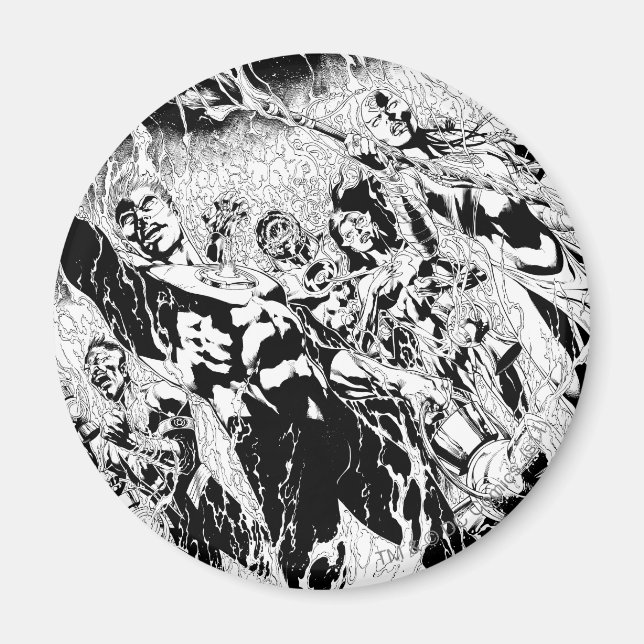 Imán Grupo de las Lanzas Verdes (Frente)